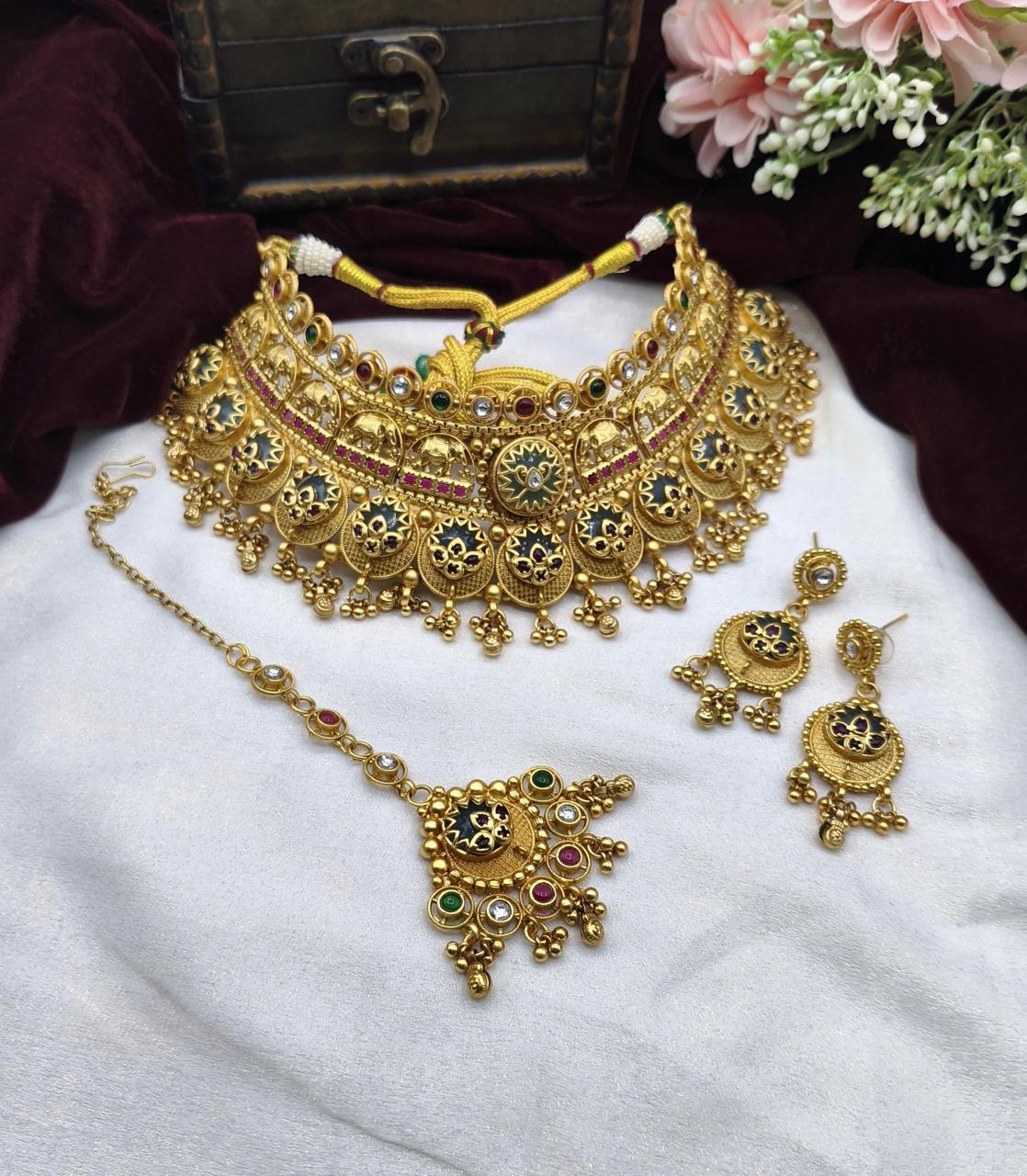 Ethnic Heritage Bridal choker