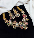 Royal stone statement necklace