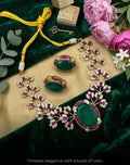 Elegant Kundan With Stone Necklace