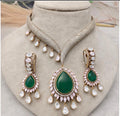 Mossanite Hasli Necklace Set