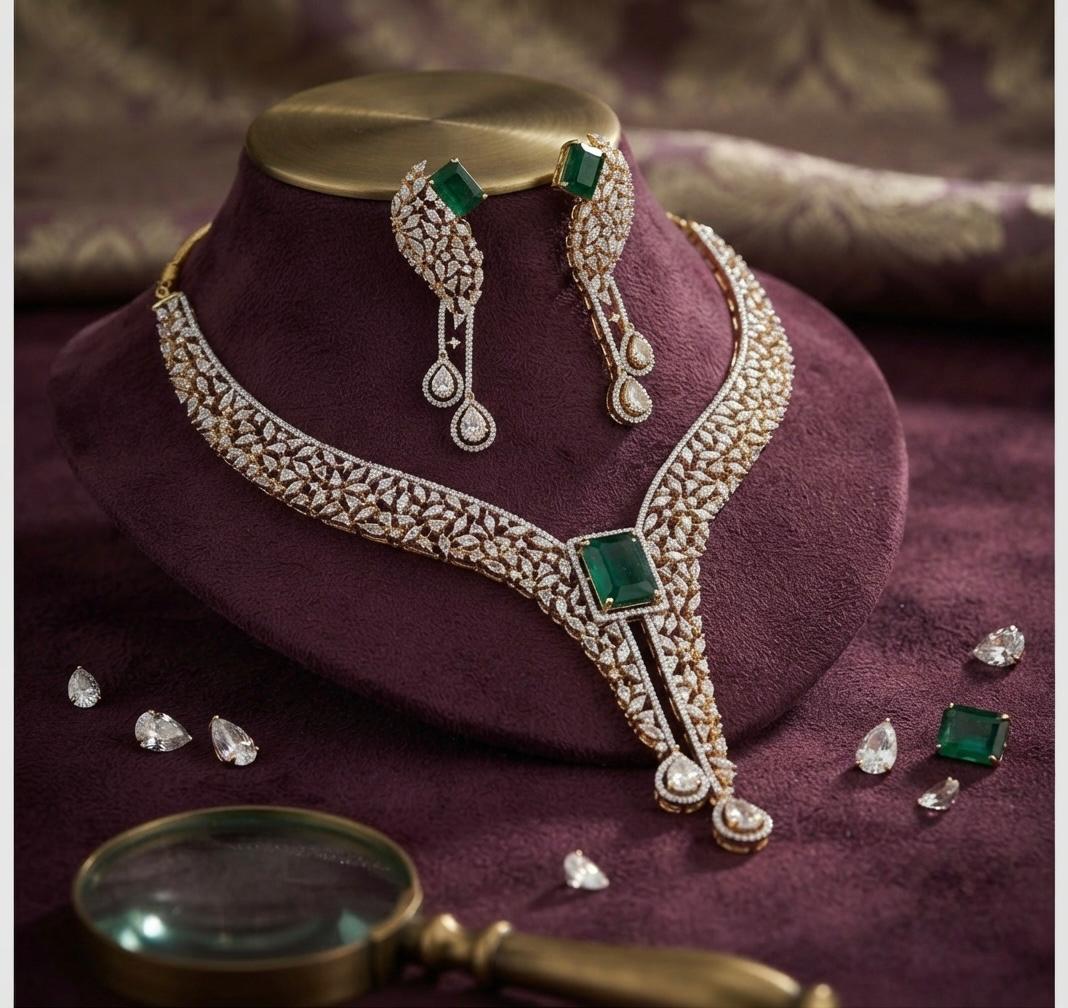 American Diamond Classic Necklace