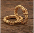 Antique Gold Intricate Kada