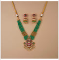 Antique Kundan Mala Pendant Set