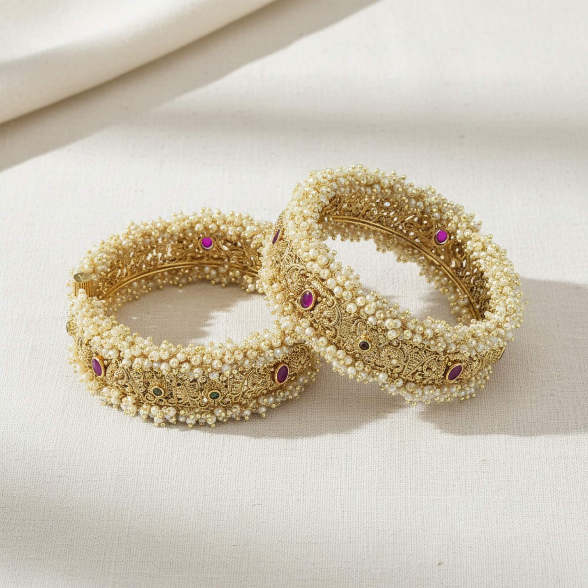 Antique Pearl Bangle