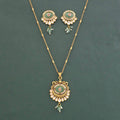 Antique Pearl Pendant Set