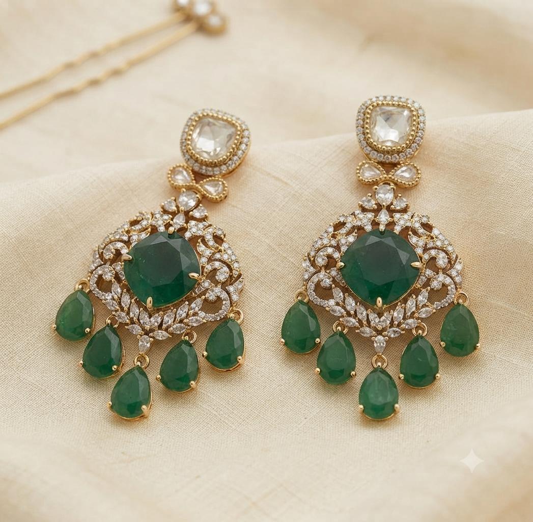 Classic Kundan Earings