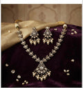 Delicate Kundan Pearl Necklace
