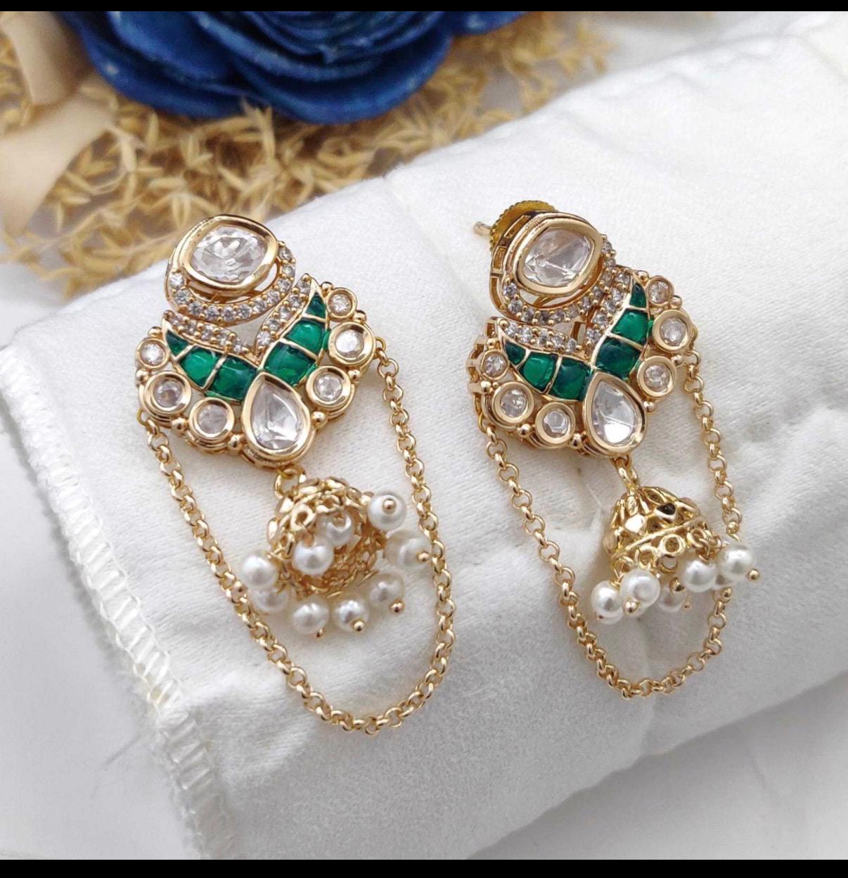 Elegant Kundan Earings