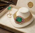 Emrald Choker Set
