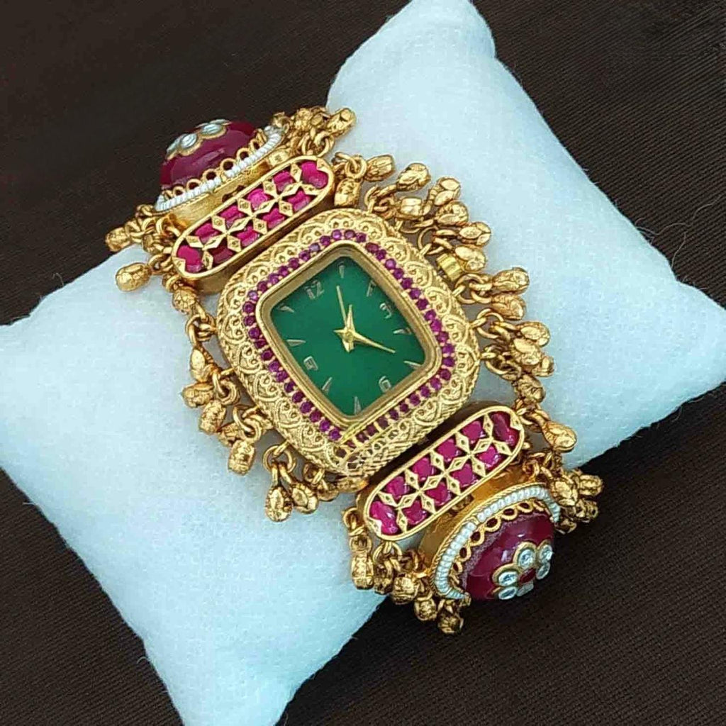 Exclusive Heritage Kundan Watch