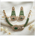 Exclusive Kundan With Emerald Necklace