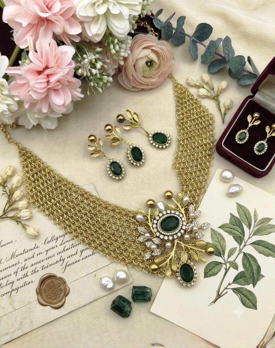 Exquisite Jali Necklace