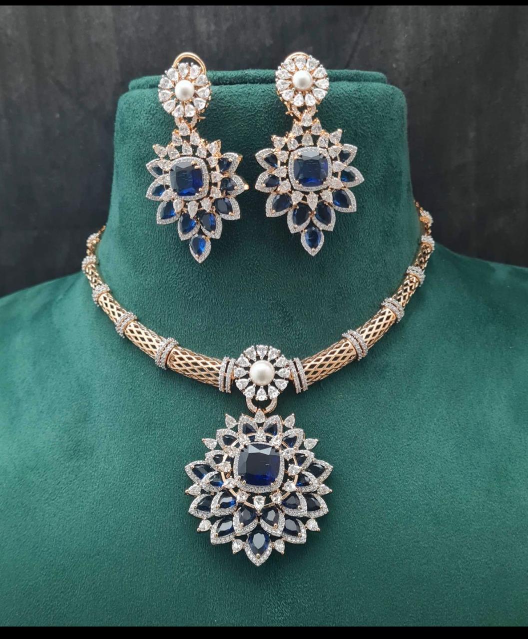 Floral AD Necklace