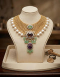 Fusion Pearl Jali Necklace
