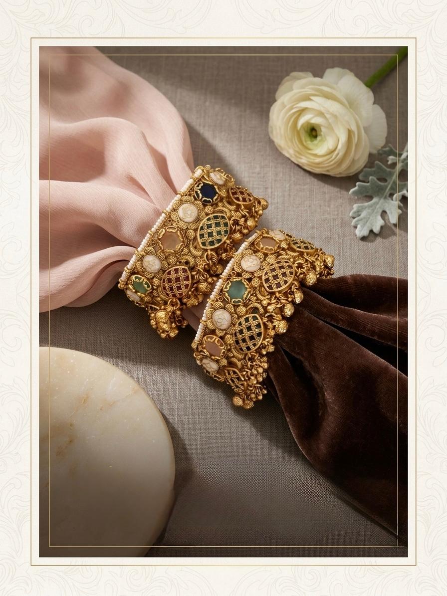Gold Openable Kada