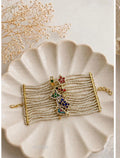 Hand Crafted Jadau Kundan Pearl Bracelet