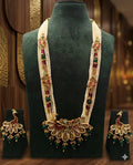 Heritage Kundan Royal Long Necklace Set