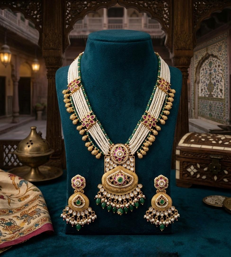Heritage Pearl Necklace Set