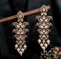 Indowestern Classic Kundan Pearl Earing