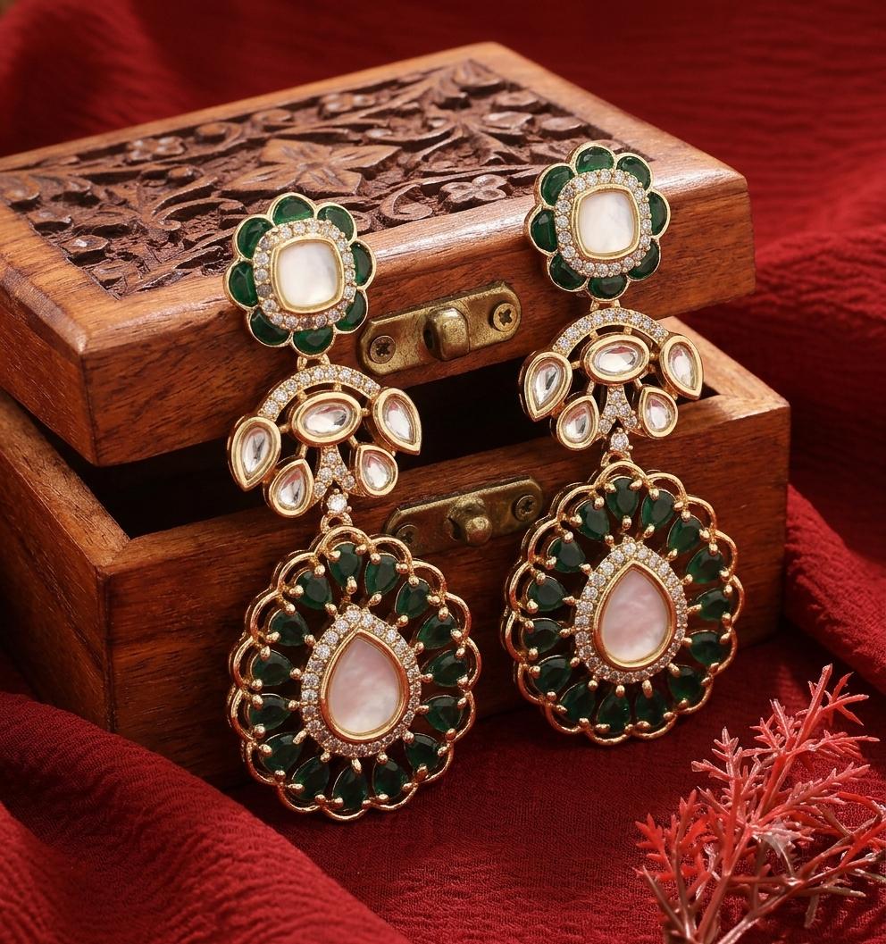 Kundan Classic Earing