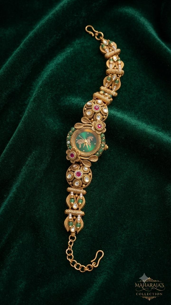 Kundan Delicate Heritage Watch