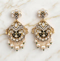 Kundan Pearl Eardrop