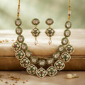 Kundan Two Layer Necklace