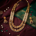 Layered Pearl Beads Mala