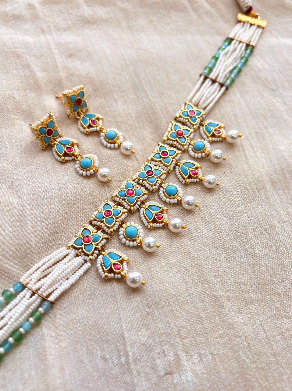 Pachi Kundan Choker Set
