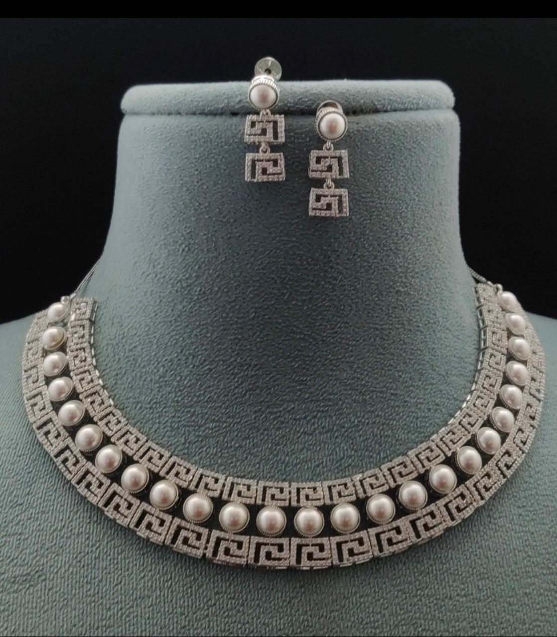 Pearl Classic AD Necklace