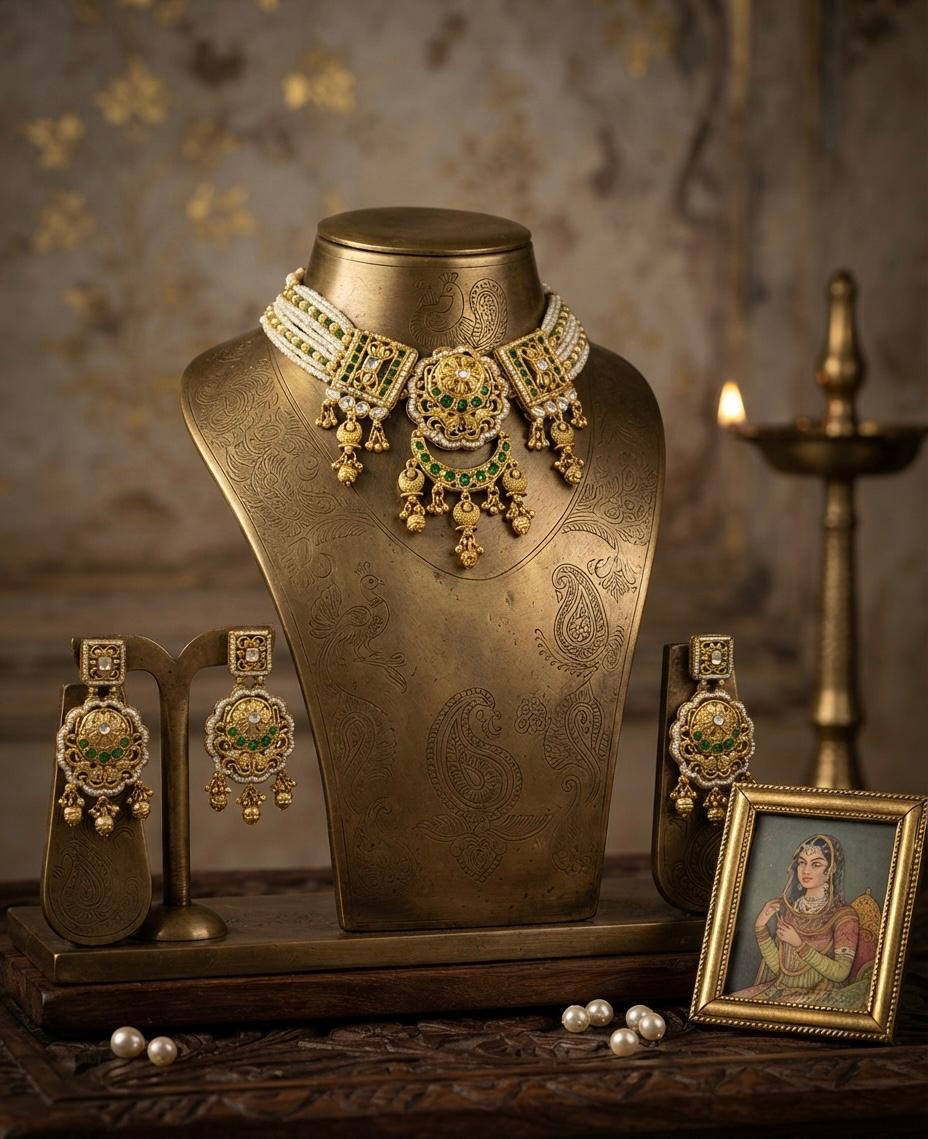 Rajwadi Royal Choker Set