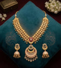 Rajwadi Meena Traditional Pendant Set
