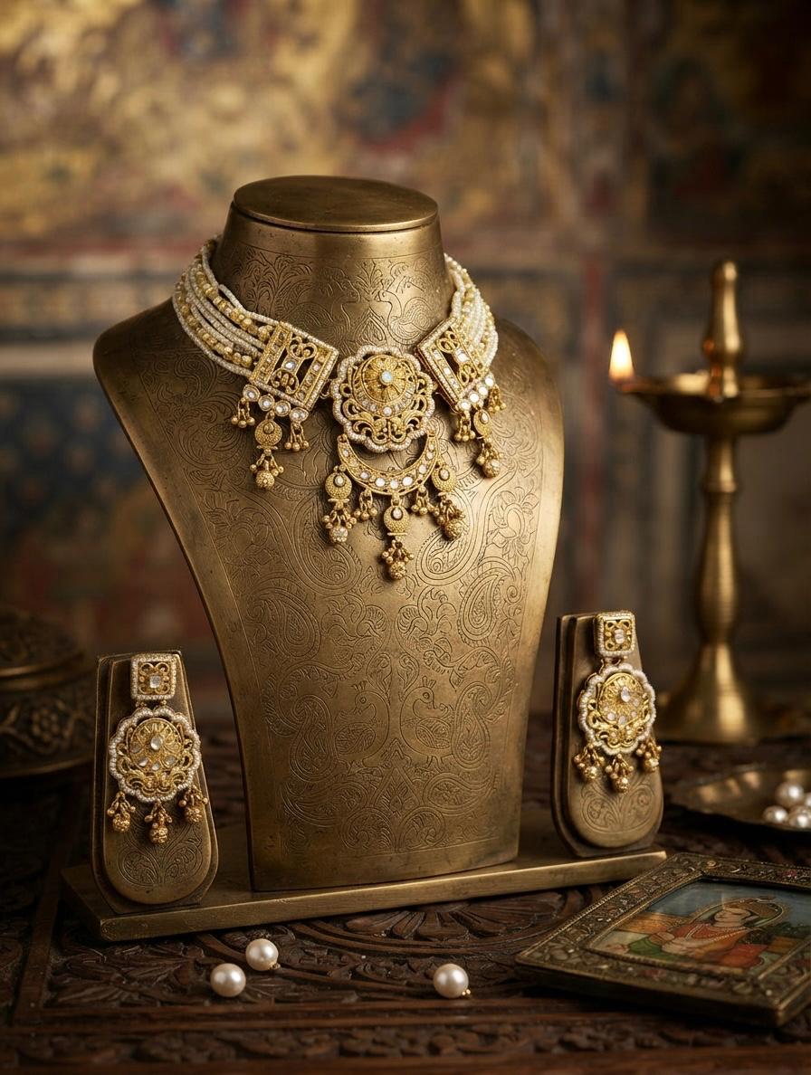 Rajwadi Royal Choker Set