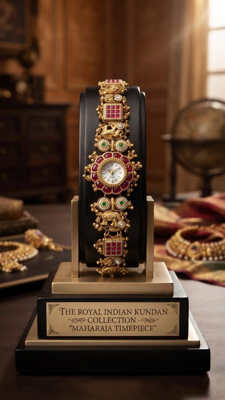Royal Heritage Kundan Watch