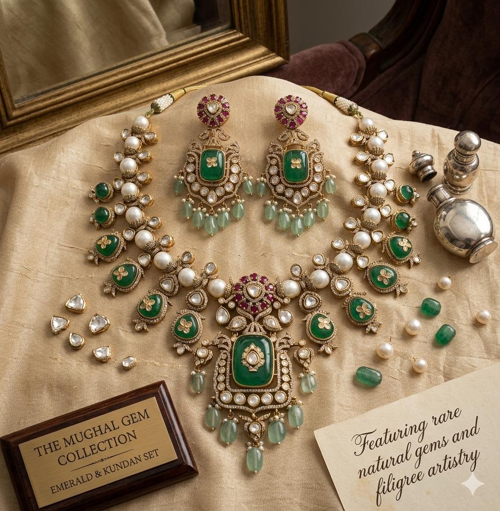 Royal Kundan Necklace Set