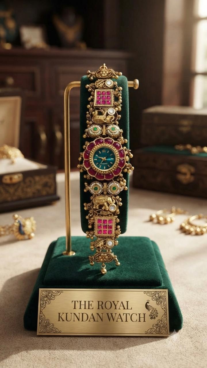 Royal Heritage Kundan Watch