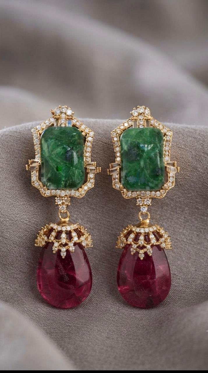 Stone Earings