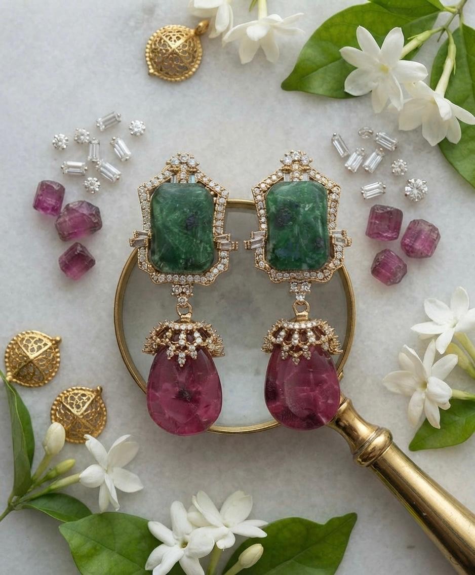 Stone Earings