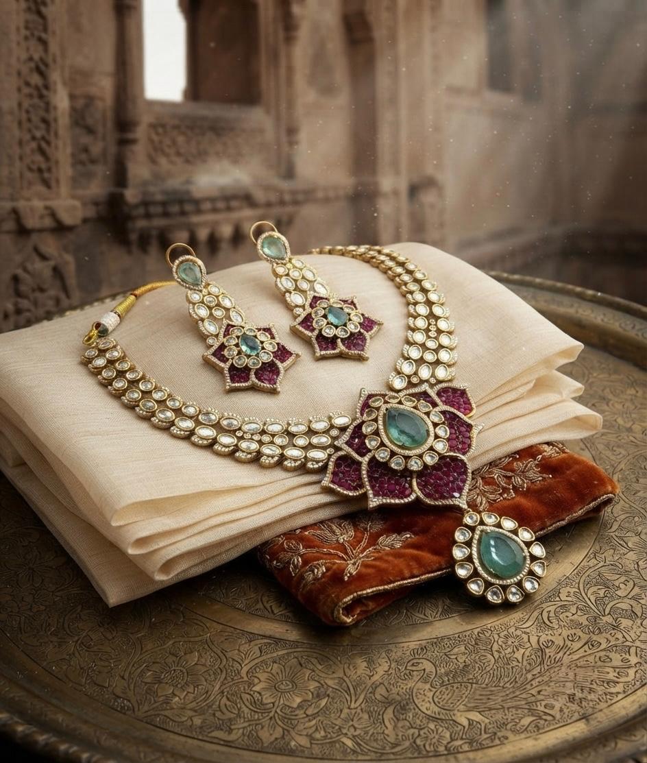 Traditional Kundan Necklace