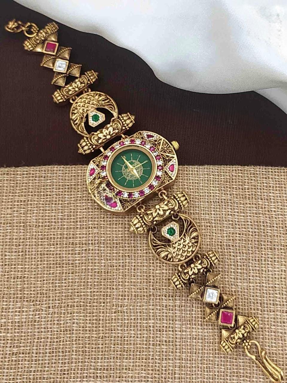 Trending Heritage Kundan Watch